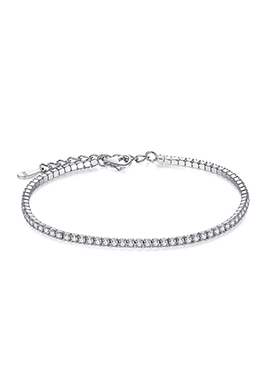 Sterling Silver Tennis bracelet White