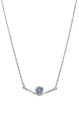 Sterling silver Blue Topaz Necklace